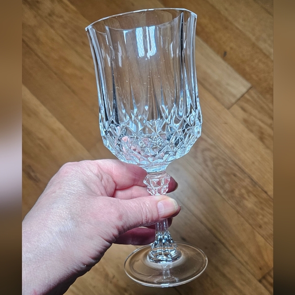 *Cristal D'Arques -Lonhchamp Durand Wine Glasses Set of 6 - Picture 4 of 7